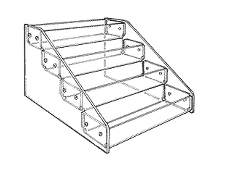 40Tier Display Stand Clear Acrylic Glass Art And Supply Stand Gorgeous Glass Art Display Stands 40Tier Display Stand Clear Acrylic Glass Art And Supply Stand Gorgeous Glass Art Display Stands