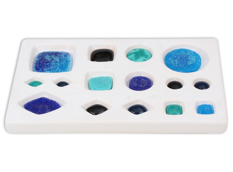 Contemporary Earrings and Pendant Fusing Pod Mold